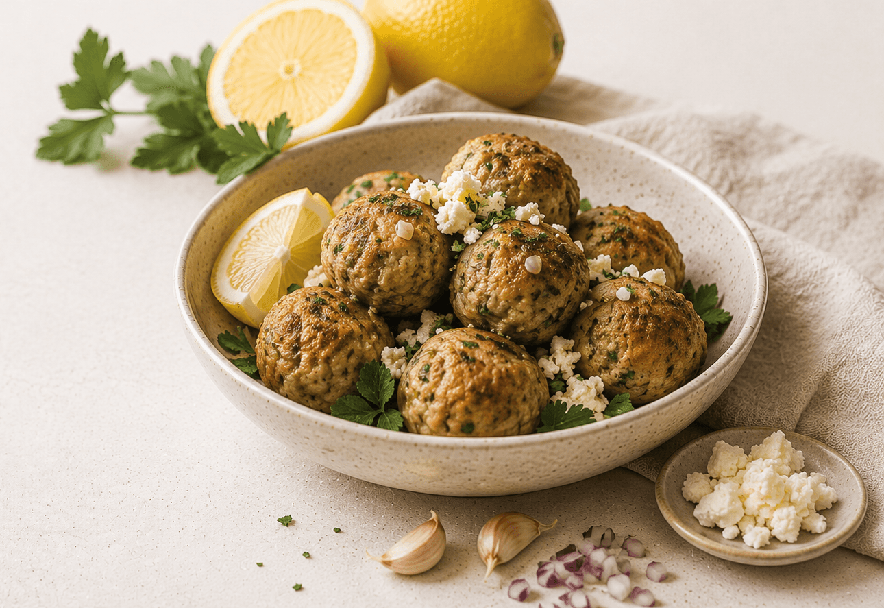 Chicken & Lemon Meatballs